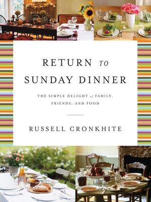 A Return to Sunday Dinner - ebook